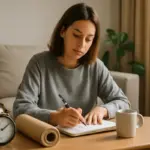 Routine mattutina per lavorare con meno ansia: una sequenza che funziona davvero